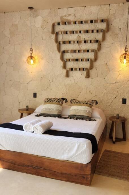 Apartment With Private Pool Tulum Чемуйиль Экстерьер фото